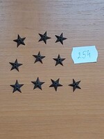 10 DB MAGYAR NÉPHADSEREG BARNA CSONTCSILLAG 5 ÁGÚ 254.