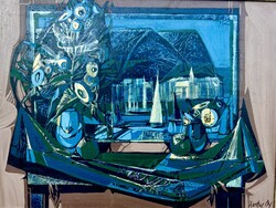 Xantus Gyula: Csendélet képpel- gyűjtői darab