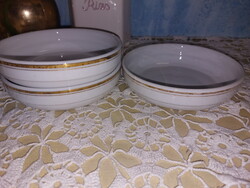 Alföldi menzás arany csíkos, ritka, savanyúságos, salátás tál, tálka