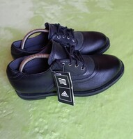 Új címkés 38-as vintage adidas bőr golf cipő (2004)