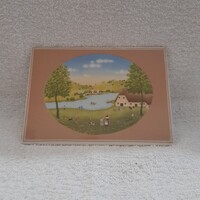 Villeroy & Boch porcelán képeslap."Nyár" Vilbo Card