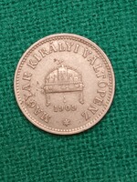 10 Fillér 1909 !
