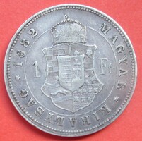 Ezüst 1 forint 1882 K.B.