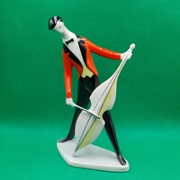 Török János Zsolnay Csellós figura