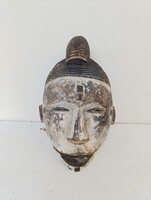Antik afrikai maszk Ogoni népcsoport Nigéria Africká maska mozgó állkapocs M7 914 2220