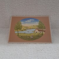 Villeroy & Boch porcelán képeslap."Nyár" Vilbo Card