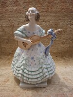 Ritka Festésű Antik Herendi Déryné