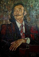Vladimir Popov: Salvador Dali portréja