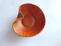 Retro Tófej kerámia tálka