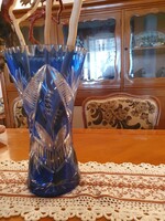 Blue Crystal Vase for Sale