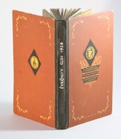 1926 - Kner Albertnek dedikált Nyomdász évkönyv díszítése és tervezése Kner Albert munkája !!