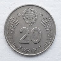 20 Forint 1984 érme, fémpénz - Magyarország 20 Forint 1984 pénzérme