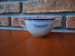 Utasellátó leveses zsolnays csésze