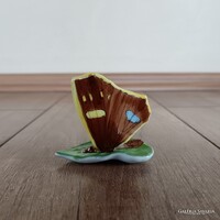 Antik Herendi porcelán pillangó, lepke