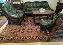 Bőr ülőgarnitúra