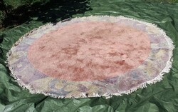 Hatalmas puha vastag kerek szőnyeg