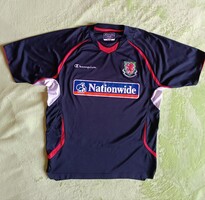 M-es vintage Champion Wales válogatott (2008/10) tréning mez