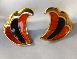 Retro Enamel Earring