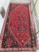 Iráni kézi szövésű Shiraz szőnyeg!