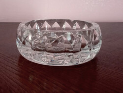 Csiszolt ólomkristály hamutartó 11