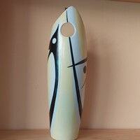 Török János Zsolnay porcelán váza