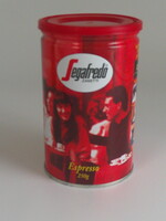 Segafredo ZANETTI fém kávés doboz