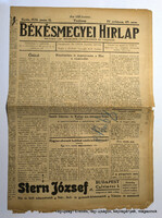 1924 június 15  /  BékésMegyei Hirlap  /  Újság - Magyar /   Ssz.:  29251