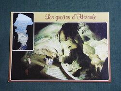 Képeslap,Afrika,Marokkó,Tanger,Herkules barlang látkép,részlet, 1990-
