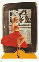 Kártyanaptár - - 1981 - Totó-Lottó -  Bíró Ica