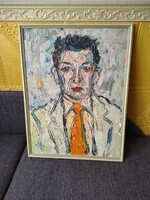 Bartos Endre (1930 - 2006)– férfi portré