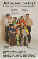 Kártyanaptár - - 1980 - Állami Biztosító -