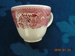Villeroy&Boch pink Burgenland mintás csésze