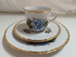 Kronester BAVARIA német porcelán reggeliző szett - 3 db