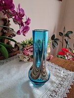 Schott Zwiesel türkíz váza