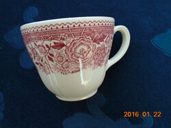 Villeroy&Boch pink Burgenland mintás csésze