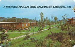Kártyanaptár - - 1981 - Miskolc-Tapolca Éden Camping