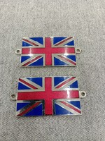 Zománc angol zászló dísz