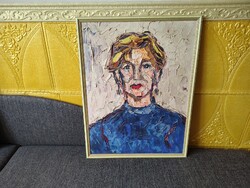 Bartos Endre (1930-2006) - női portré