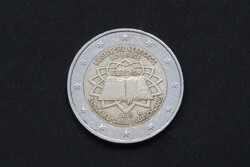 Németország 2 euro "Római szerződés" D verdejel 2007