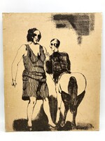 Adolf Frohner (1934–2007): Zentaur, bécsi avantgárd, akcionista grafika, litográfia