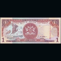 Trinidad & Tobago 1 Dollar 2002 P-41 UNC