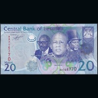 Lesotho 20 Maloti 2010 P-22a UNC