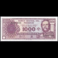 Paraguay 1000 Guaranies 2002 P-221 UNC