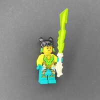 LEGO Monkie Kid - Mei Neon Yellow Armor minifigura - mk088 (80031)