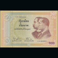 Thaiföld 100 Baht 2002 P-110 UNC