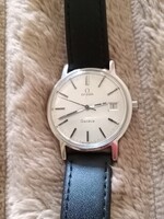 Omega genéve acél karóra ,bronz szerkezet, frissen szervizelt FFI óra