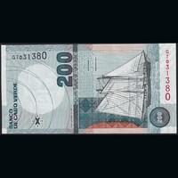 Cape Verde 200 Escudos 2005 P-68 UNC
