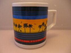 Hawaii souvenir porcelán bögre