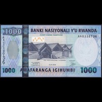 Rwanda / Ruanda 1000 Francs 2004 P-31 UNC