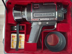 CHINON 1072-S DELUXE JAPAN SUPER8 - 8mm-es kamera 1971 INGYEN FOXPOST AUTOMATÁBA!